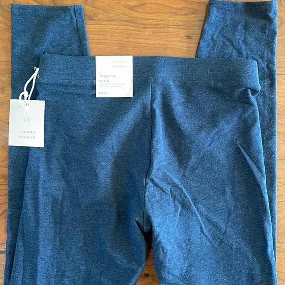 NWT Lauren Conrad Gray Mid Rise Leggings - Picture 5 of 7